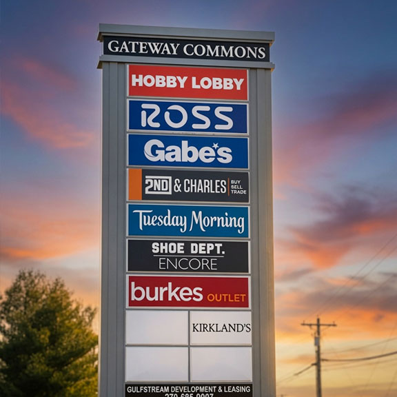 Newburgh's #1 Sign Company Custom Sign Company Evansville, IN monument sign